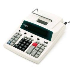 Calculadora De Mesa Elgin Com Bobina 14 Dígitos Mb7142