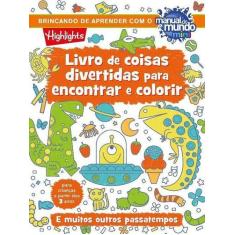 Livro - Livro de coisas divertidas para encontrar e colorir - Livro 1 