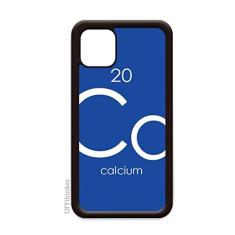 Tabela de Período de Elementos Químicos Terra Alcalina Cálcio Ca para iPhone 12 Pro Max Capa para Apple Mini Mobile Case Shell