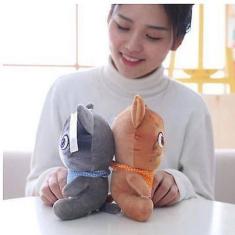 Almofada de bonecos de pelúcia de pelúcia, desenhos animados, bonecos, gato, 20 cm