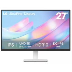 Monitor LG UltraFine – Tela IPS UHD 4K 27, 27US500-W