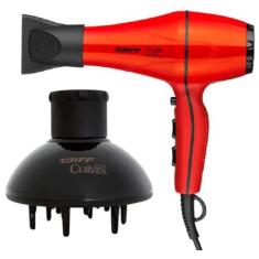 Secador Taiff Style 2000W Profissional com Difusor de Cachos Taiff Cur
