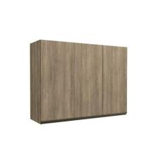 Armário Aéreo de Cozinha 3 Portas 120cm Maxxi - Kappesberg, Nogal