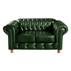 Namoradeira Sofá Chesterfield com Capitonê Luís Xv - BELLA DECOR