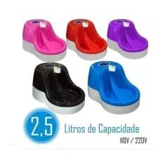 Fonte Bebedouro Para Gatos Água Corrente Azul 110v Furacão Pet 0233