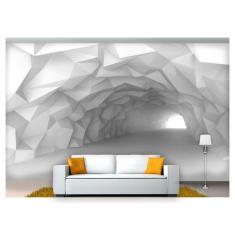 Papel De Parede Túnel Profundo Geométrico 3D At30 - Você Decora