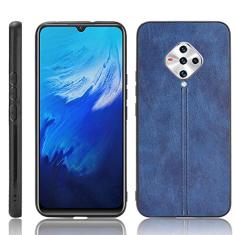 Capa adequada para vivo X50e, capa de celular estilo couro, proteção robusta 360° protege seu telefone capa de cor retrô para vivo X50e