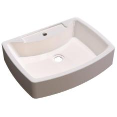 Cuba Pia De Apoio Para Banheiro  Retangular Aria RT50 Bege C08 - Mpozenato