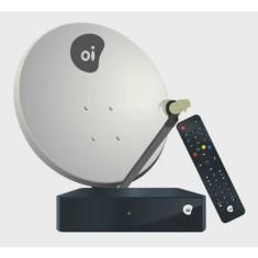 Antena Original Oi Tv Aço Zincado 60cm 20351 Elsys
