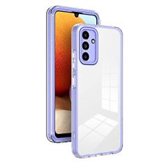 Caso ultra slim Caso claro para a Samsung Galaxy A13 5G, Caixa de telefone transparente de corpo inteiro, capa de telefone protetora esbelta projetada por uma caixa de absorção de choque anti-arranhão