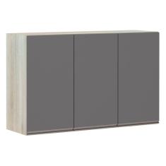 Armário para Cozinha 120 cm 3 Portas Luci Luciane Móveis