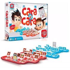 Brinquedo CARA A CARA Jogo de Tabuleiro Infantil com Aplicativo