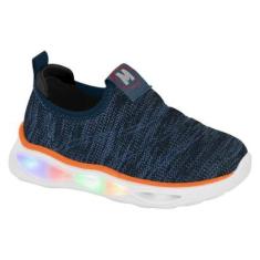Tenis Molekinho 2620.103.23989 Led Infantil-Masculino