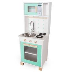 Mini Cozinha Infantil com Pia Fogão e Microondas - Eita Casa Perfeita,