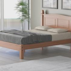 Cama Queen em Madeira Corona