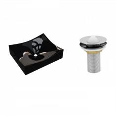 Kit Cuba Ml44 C/válvula Metal 1 Pol. 2.6 Cm Compace Preto