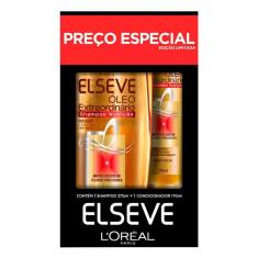 Kit Elseve Shampoo Oleo Extraordinario 375ml + Condicionador 170ml