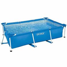 INTEX Piscina Retangular Estrutural 7.127 Litros PVC Armação