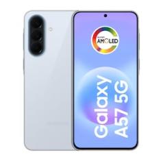 Smartphone Samsung Galaxy A57 5G Tela 6.7" 256GB Câmera 50MP Azul