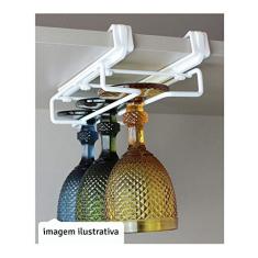 Porta Taças Ajustável Para Armário