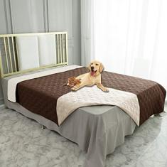 Capa para cama de cachorro à prova d'água Ameritex cobertor de animal de estimação para sofá de cama de móveis, reversívelAmeritex 68x82 Inches
