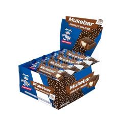 +Mu Barra Proteina Mukebar Sabor Chocolate c/Coco - Display 12 unidades - 720g