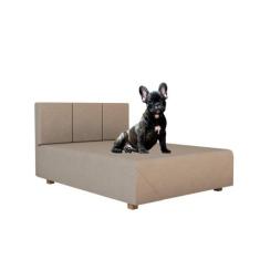 Cama para Cachorro Cama Pet 80cm Suede  - LOJAS 3B, Bege