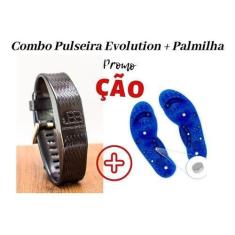 Combo Pulseira Magnetica + Palmilha Bioquantica Tira Dor Jbb - Jbb Sol