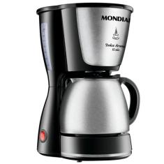 Cafeteira Elétrica Dolce Arome Mondial Preto e Inox 550W C-34JI-15X, P