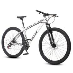 Bicicleta aro 29 Alumínio Prata e Preto Gott Mappa1 Freios a Disco Sus