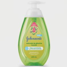 Sabonete de Glicerina Infantil Liquido Johnson's Baby Lavanda 400ml