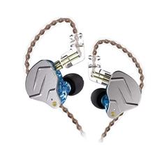 Fone de Ouvido KZ ZSN Pro sem Microfone (Cinza) (acompanha Case)