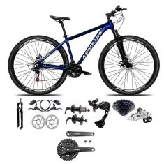 Bicicleta 29 Absolute Nero 5 Shimano Alívio-Altus 27v K7 Freios Hidráulicos Trava Pedivela Mt101-Unissex