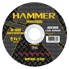 Disco Inox Hammer Gydi1000 4.1/2 Polegadas