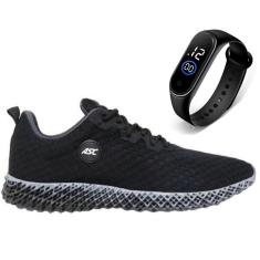 Tênis Feminino Esporte Caminhada Academia Treino Ginastica Musculação Leve Conforto + Relógio-Feminino