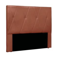 Cabeceira Cama Box Casal 140 cm Aquilla Veludo Cobre S04 - D`Rossi