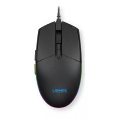 Mouse Gamer Rgb 2400 Dpi C/ 6 Botões Gaming Hyper Led - LEHMOX