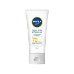 Protetor Solar Facial Nivea FPS 70 Sun Toque Seco - Antissinais 40ml