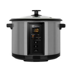 Panela Elétrica Multiuso Electrolux Chef ECC20 1 e 8L 630W Programável Digital Preto Inox 110V