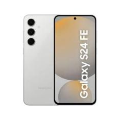 Smartphone Samsung Galaxy S24 Fe 5g 256gb, 8GB Ram, Tela 6.7, Camera Tripla Traseira 50m Cinza