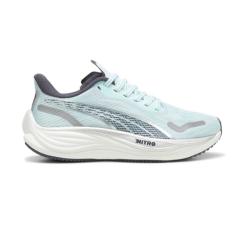 PUMA Tênis de corrida feminino Velocity Nitro 3, Azul nitro/cinza galáctico, 36