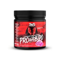 3VS Nutrition Pré Treino Prohibido 360g Sabor Chiclete