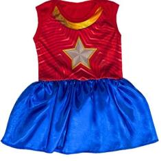 Fantasia Super Star Baby Para Menina Bebê Feita Em Poliéster Mulher Ma