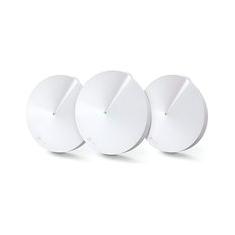 Roteador TP-Link Deco M5, Gigabit Ethernet, AC1300, 10/100/1000MBbs, Dual Band 2.4/5GHz, 4 Antenas, Branco - 3 Unidades