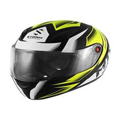 CAPACETE FECHADO MIXS MX2 STORM FOSCO AMARELO TAM. 62