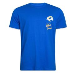 Camiseta Masculina New Era Los Angeles Lakers