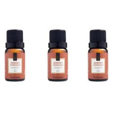 Kit 3 Essências Jasmim E Sândalo - 10Ml Via Aroma