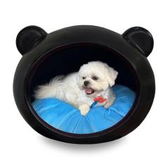 Casa Cama Toca Pet Cachorro E Gato Com Almofada Dupla Face M - Foster 