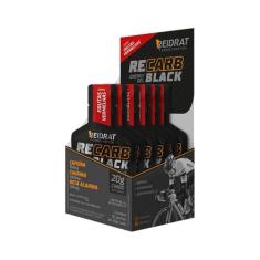 10 Sachês Recarb Energy Gel Black Pro Beta Reidrat Bcaa Pala, Frutas V