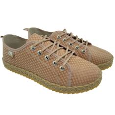 Tênis Moleca Casual Tratorado Lona Losango-Feminino
